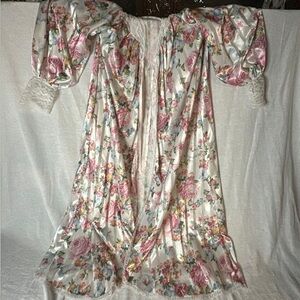 Vintage silk robe